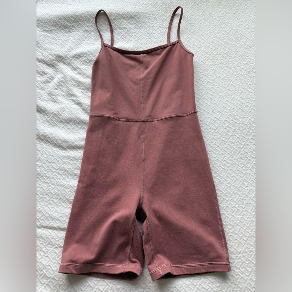 Aritzia Wilfred Dusty Rose Activewear Jumpsuit